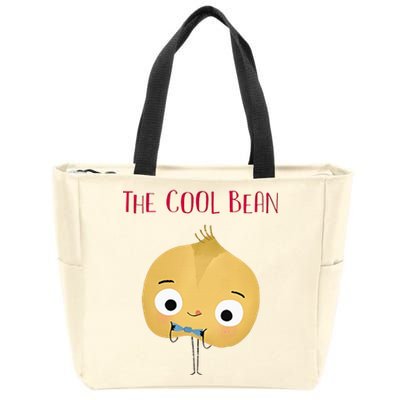 The Cool Bean Costume Zip Tote Bag