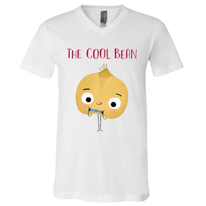 The Cool Bean Costume V-Neck T-Shirt