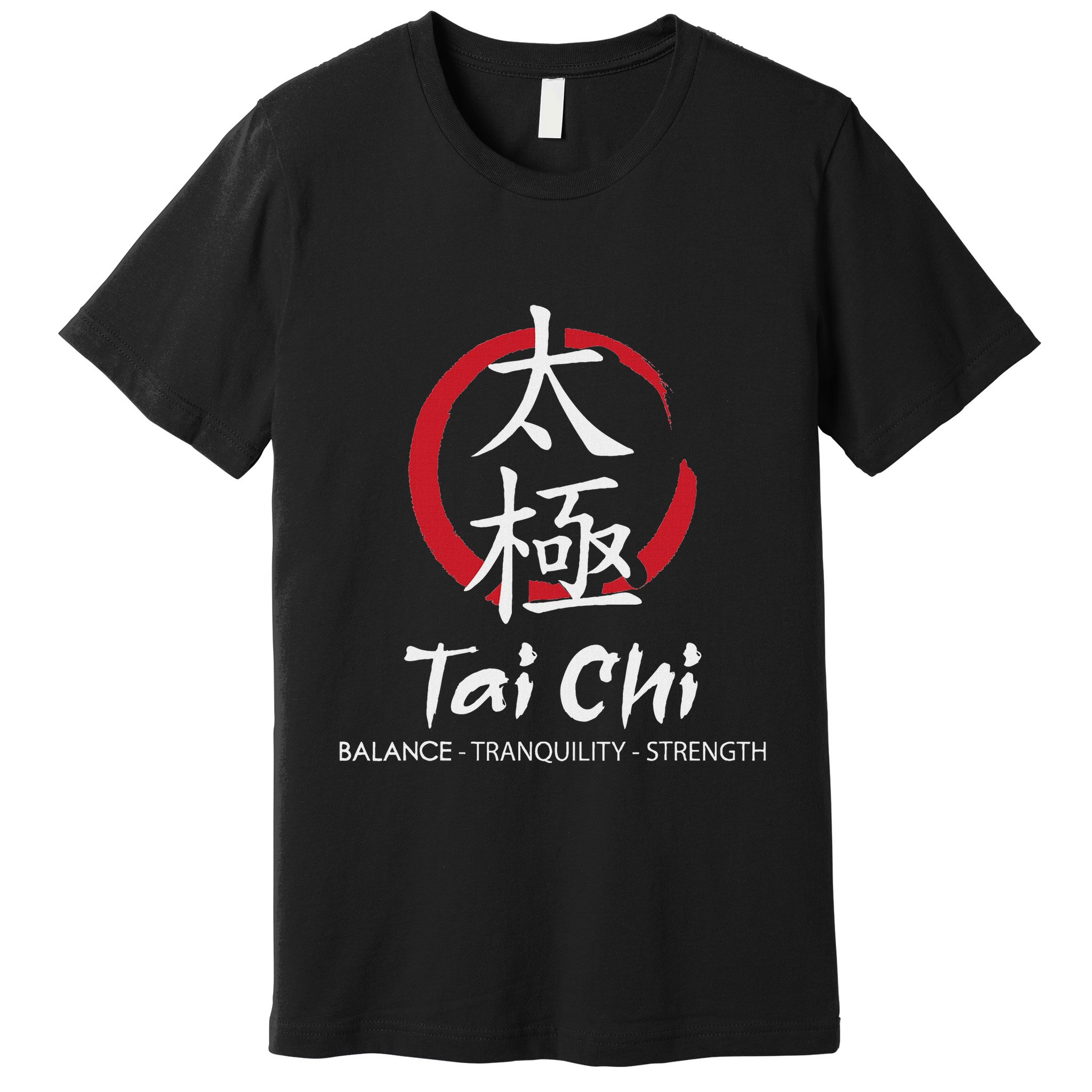 Tai Chi Body Mind Wellness Spiritual Yin Yang Martial Arts Premium T-Shirt