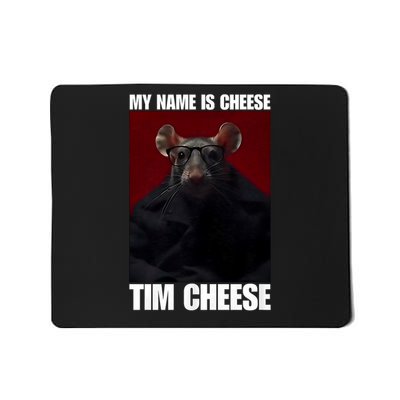 Tim Cheese - Brainrot Meme Mousepad