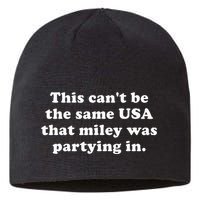 This CanT Be The Same Usa That Miley Was Partying In Sustainable Beanie
