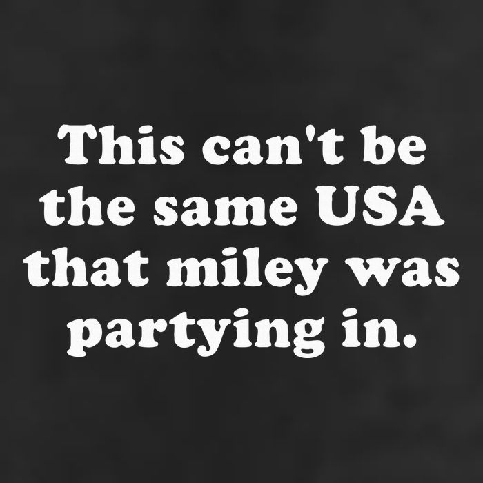 This CanT Be The Same Usa That Miley Was Partying In Trucker Hat