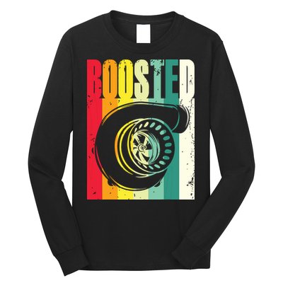 Turbo Car Boosted Car Lover Car Racing Gift Long Sleeve Shirt