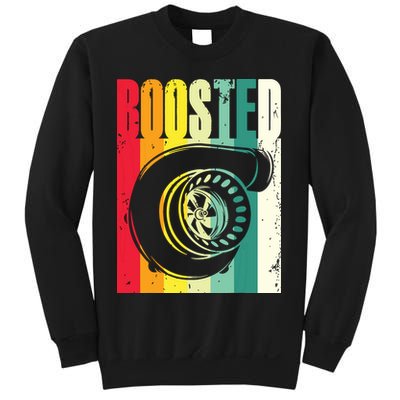 Turbo Car Boosted Car Lover Car Racing Gift Sweatshirt
