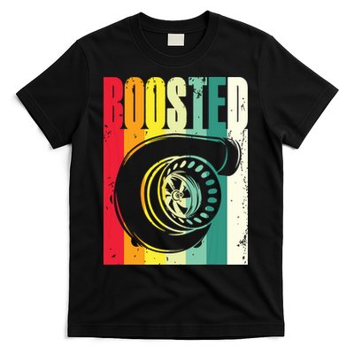 Turbo Car Boosted Car Lover Car Racing Gift T-Shirt