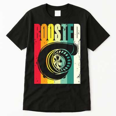 Turbo Car Boosted Car Lover Car Racing Gift Tall T-Shirt