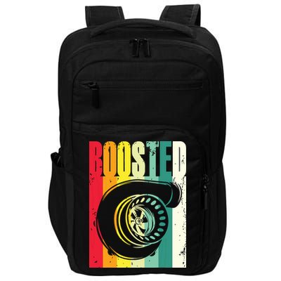 Turbo Car Boosted Car Lover Car Racing Gift Impact Tech Backpack
