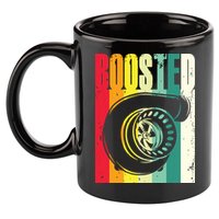 Turbo Car Boosted Car Lover Car Racing Gift 11oz C Handle Ceramic Mug