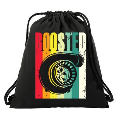 Turbo Car Boosted Car Lover Car Racing Gift Drawstring Bag