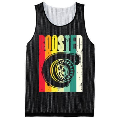 Turbo Car Boosted Car Lover Car Racing Gift Mesh Reversible Basketball Jersey Tank