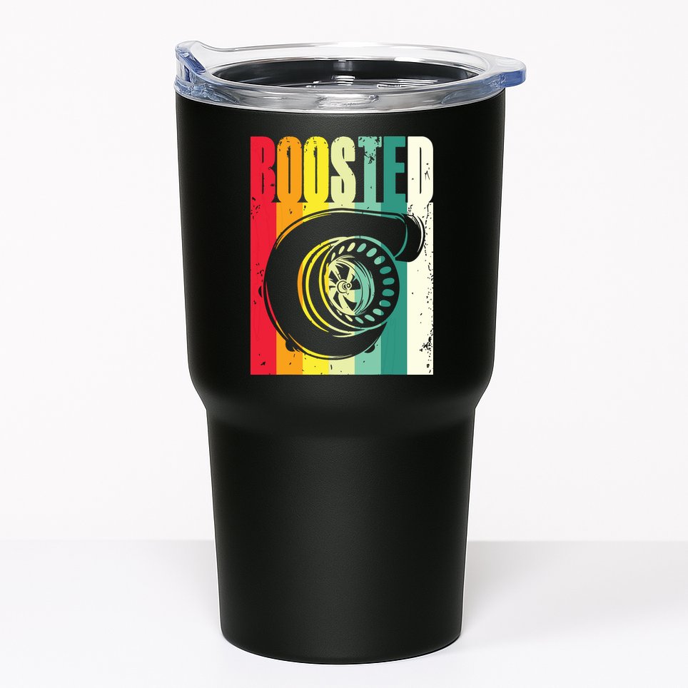 Turbo Car Boosted Car Lover Car Racing Gift Tumbler