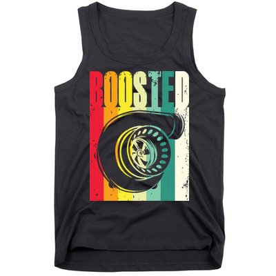 Turbo Car Boosted Car Lover Car Racing Gift Tank Top