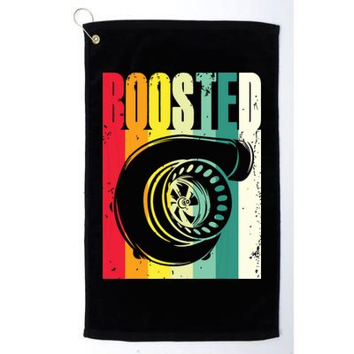 Turbo Car Boosted Car Lover Car Racing Gift Golf Towel