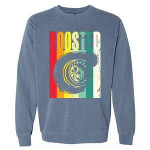 Turbo Car Boosted Car Lover Car Racing Gift Garment-Dyed Sweatshirt