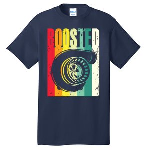 Turbo Car Boosted Car Lover Car Racing Gift Tall T-Shirt