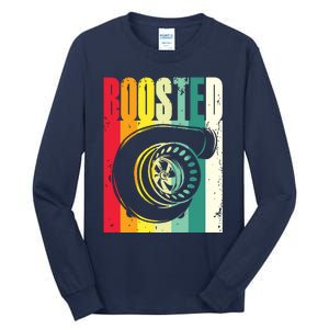 Turbo Car Boosted Car Lover Car Racing Gift Tall Long Sleeve T-Shirt