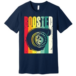 Turbo Car Boosted Car Lover Car Racing Gift Premium T-Shirt