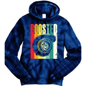 Turbo Car Boosted Car Lover Car Racing Gift Tie Dye Hoodie