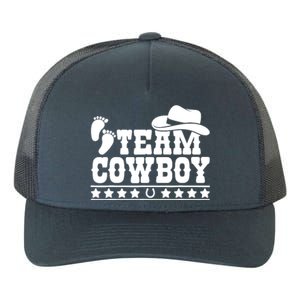 Team Cowboy Baby Gender Reveal Outfit Team Boy Gender Reveal Yupoong Adult 5-Panel Trucker Hat