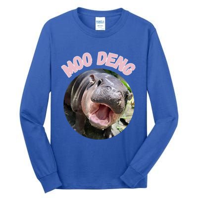 The Cute Baby Hippo Tall Long Sleeve T-Shirt