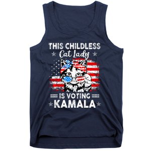 This Childless Cat Lady Is Voting Kamala Tank Top