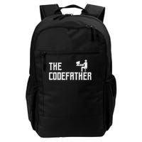 The Codefather Coding Coder Developer Computer Nerd Daily Commute Backpack