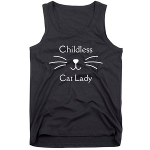 This Childless Cat Lady Ladies Is Voting Kamala Tank Top