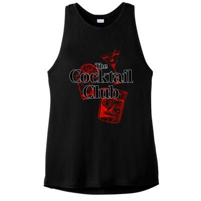 The Cocktail Club Ladies PosiCharge Tri-Blend Wicking Tank