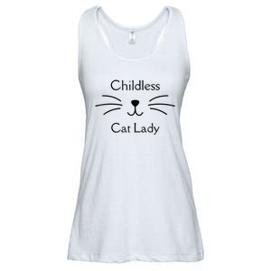 This Childless Cat Lady Ladies Is Voting Kamala Ladies Essential Flowy Tank