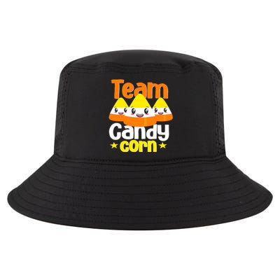 Team Candy Corn Halloween Costume Funny Cool Comfort Performance Bucket Hat