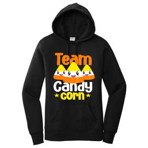 Team Candy Corn Halloween Costume Funny Women's Pullover Hoodie