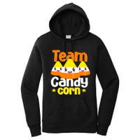 Team Candy Corn Halloween Costume Funny Women's Pullover Hoodie