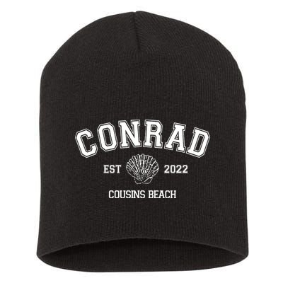 Team Conrad Cousins Beach North Carolina Short Acrylic Beanie