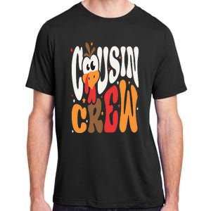 Thanksgiving Cousin Crew Turkey Team Squad Matching Adult ChromaSoft Performance T-Shirt