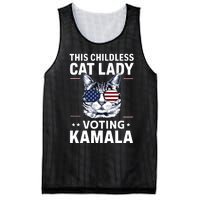 This Childless Cat Lady Is Voting Kamalaharris 2024 Mesh Reversible Basketball Jersey Tank