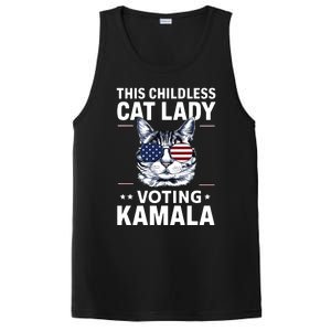 This Childless Cat Lady Is Voting Kamalaharris 2024 PosiCharge Competitor Tank