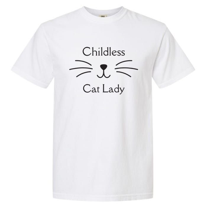 This Childless Cat Lady Ladies Is Voting Kamala Garment-Dyed Heavyweight T-Shirt