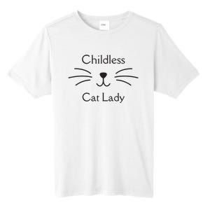 This Childless Cat Lady Ladies Is Voting Kamala Tall Fusion ChromaSoft Performance T-Shirt