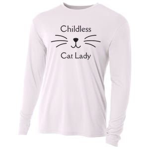 This Childless Cat Lady Ladies Is Voting Kamala Cooling Performance Long Sleeve Crew