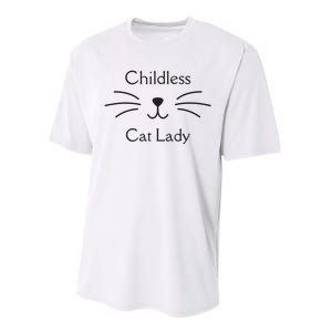 This Childless Cat Lady Ladies Is Voting Kamala Performance Sprint T-Shirt