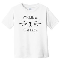 This Childless Cat Lady Ladies Is Voting Kamala Toddler T-Shirt