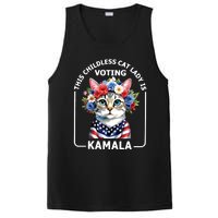 This Childless Cat Lady Ladies Is Voting Kamala Election 24 PosiCharge Competitor Tank