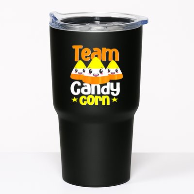 Team Candy Corn Halloween Costume Funny Tumbler