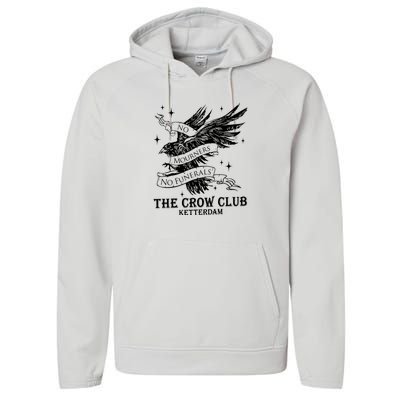 The Crow Club Ketterdam Crow Club Book Performance Fleece Hoodie