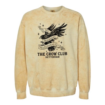 The Crow Club Ketterdam Crow Club Book Colorblast Crewneck Sweatshirt