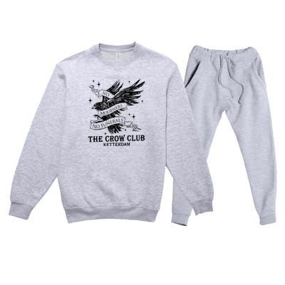 The Crow Club Ketterdam Crow Club Book Premium Crewneck Sweatsuit Set