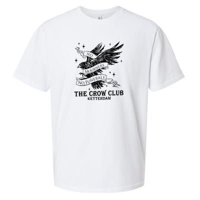 The Crow Club Ketterdam Crow Club Book Sueded Cloud Jersey T-Shirt