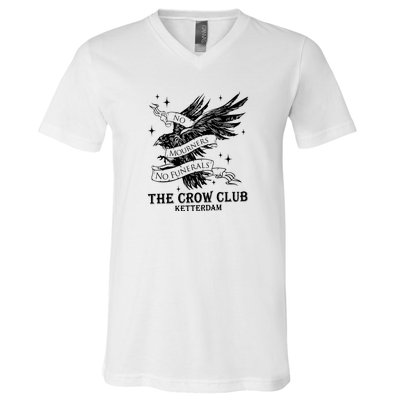 The Crow Club Ketterdam Crow Club Book V-Neck T-Shirt