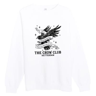 The Crow Club Ketterdam Crow Club Book Premium Crewneck Sweatshirt