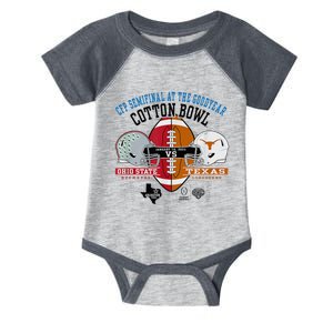 Texas Cfp Cotton Bowl 202425 Helmets Infant Baby Jersey Bodysuit